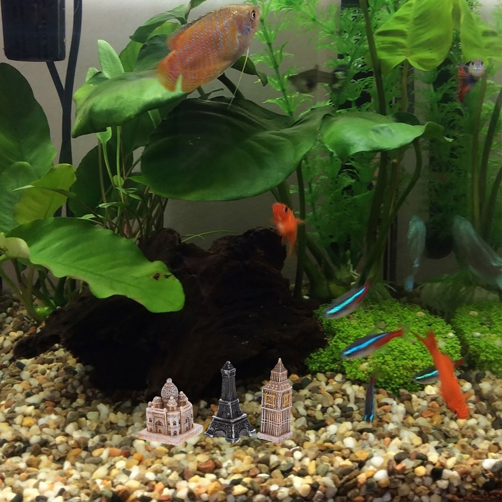 Aquarium & Marine Museum Ums - Набор из 7 миниатюрных римских статуэток: