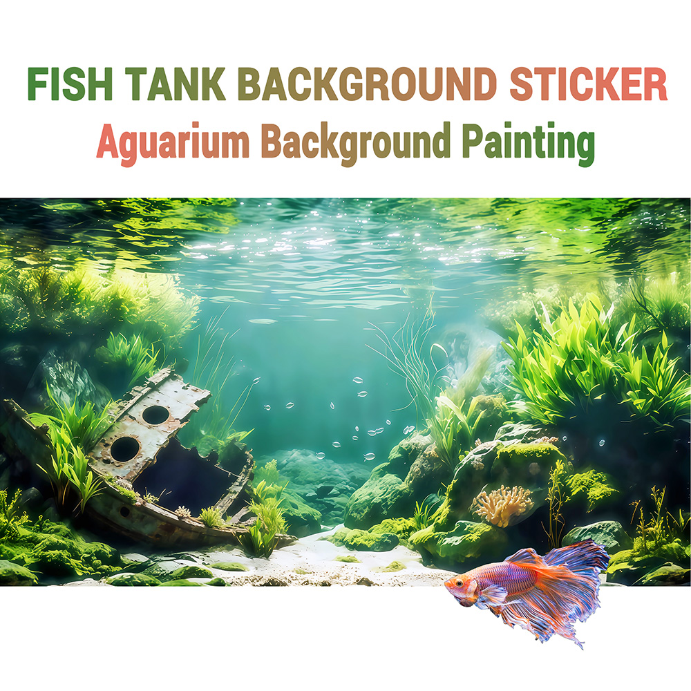 Marine Aquarium Glue - Самоклеящаяся плоская наклейка для аквариума и