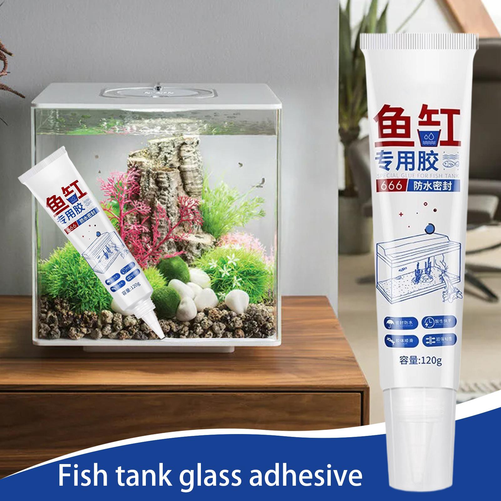 Marine Aquarium Glue - Герметик для аквариумов, водонепроницаемый силиконовый герметик,