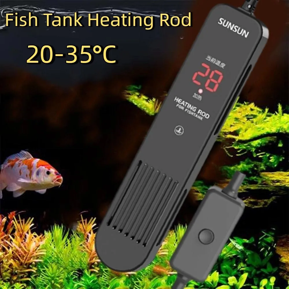 Marine Aquarium Heater - ЖК-дисплей 20-35 ° C цифровой стержень