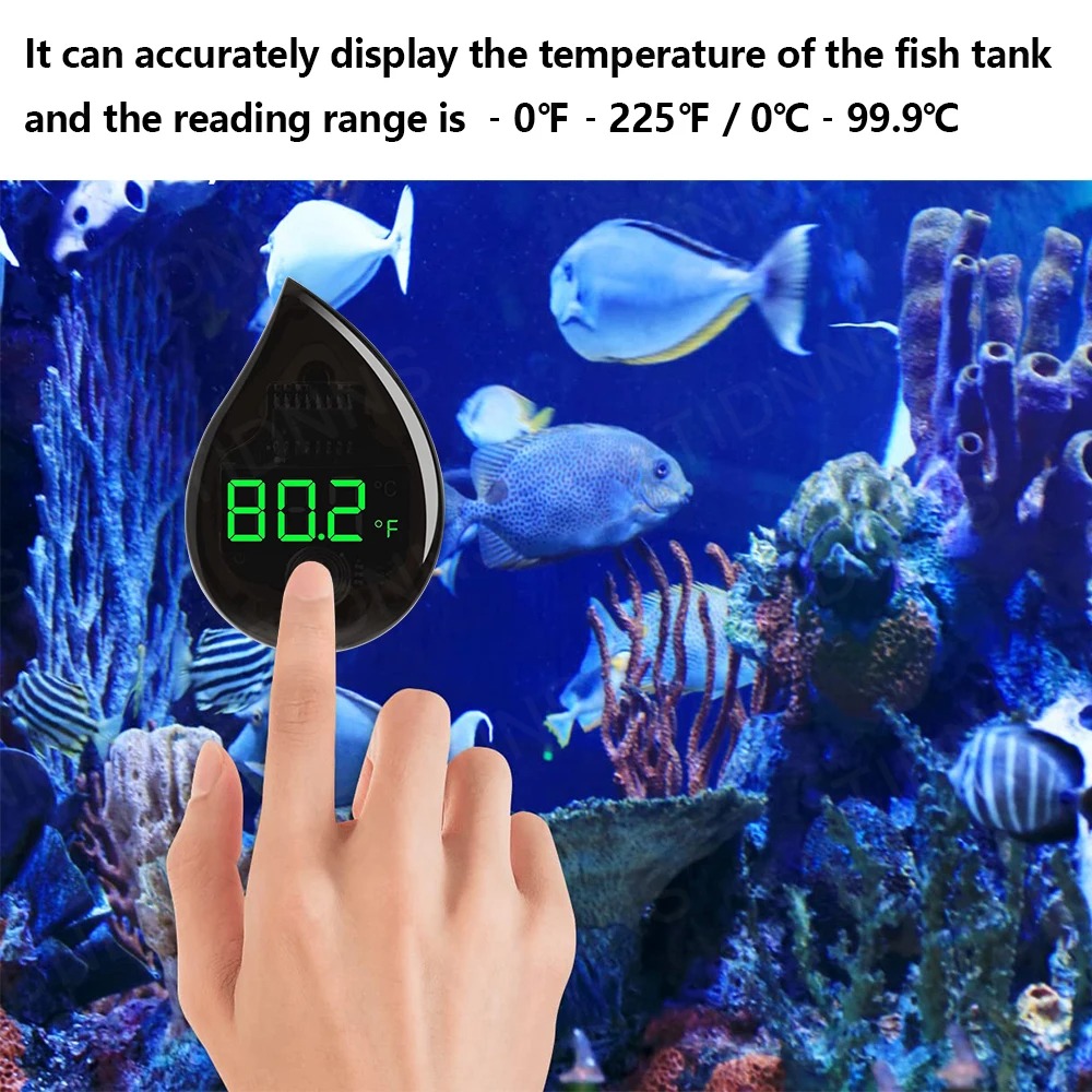 Самоклеящийся ЖК-термометр для – обзор и цена Marine Aquarium Glue