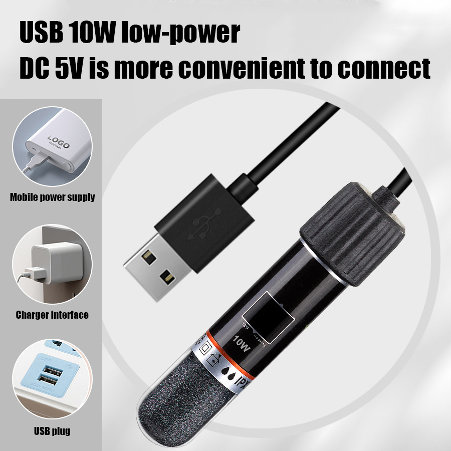 USB-нагреватель для мини-аквар – обзор и цена Marine Aquarium Heater