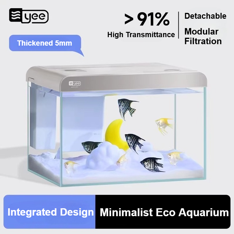 Ультрапрозрачный стеклянный на – обзор и цена Marine Aquarium All In One
