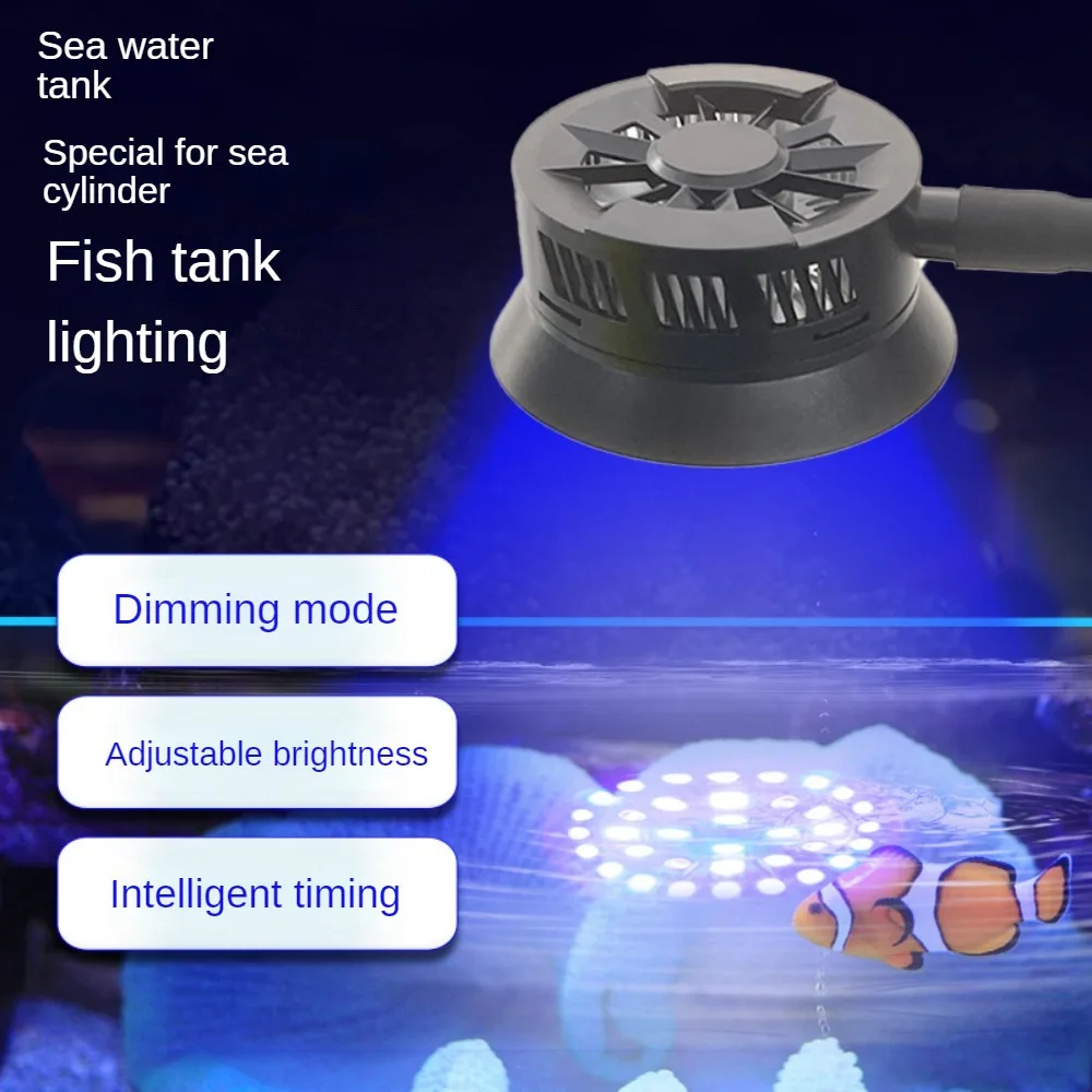 Светодиодный светильник для ак – обзор и цена Marine Aquarium Timing