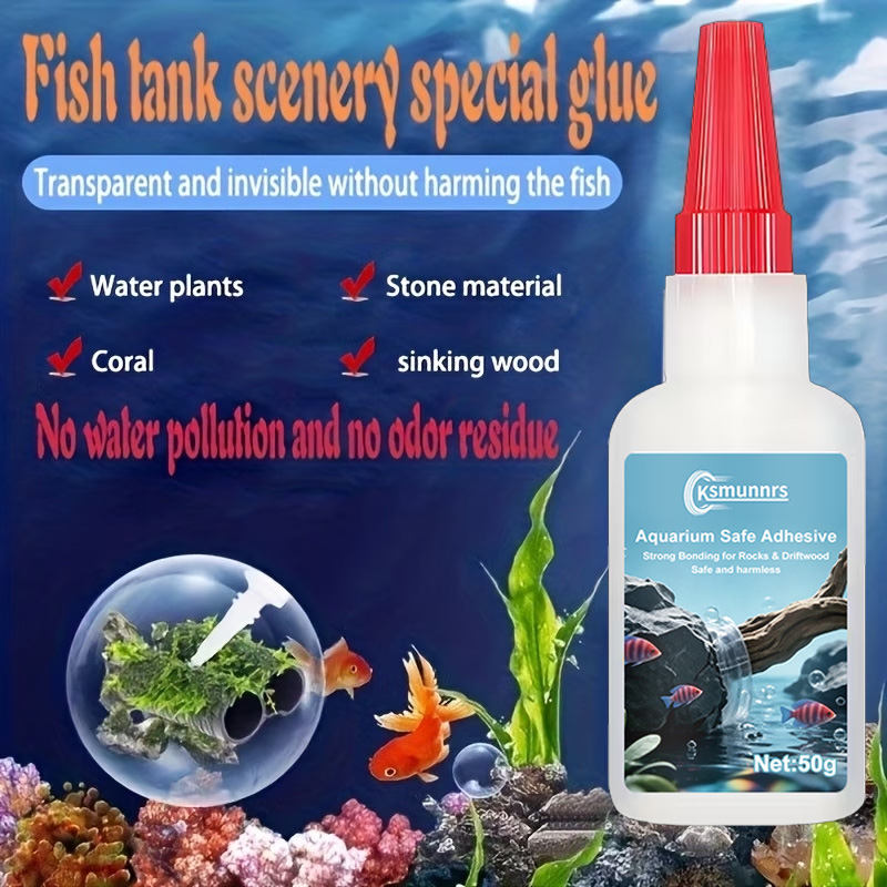 Клей для аквариумного ландшафт – обзор и цена Marine Aquarium Glue