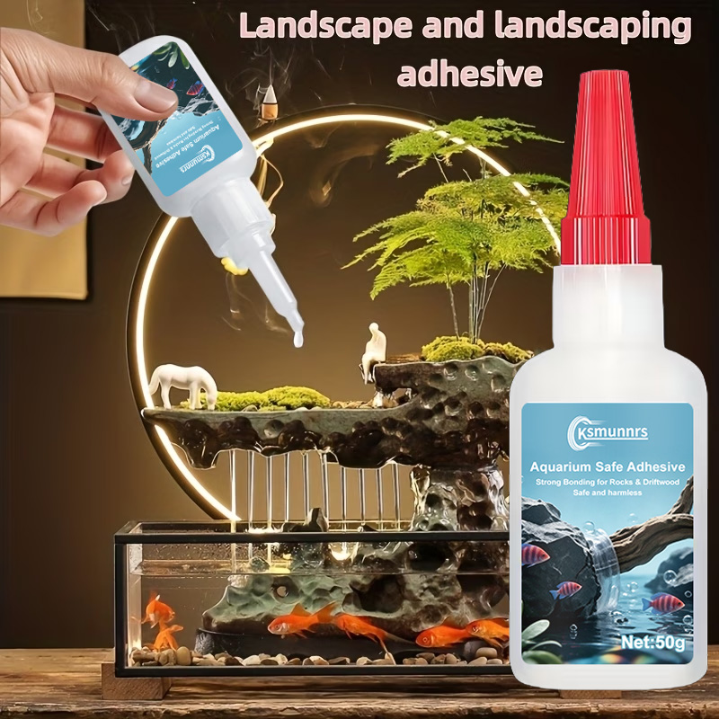 Клей для аквариумного ландшафт – обзор и цена Marine Aquarium Glue