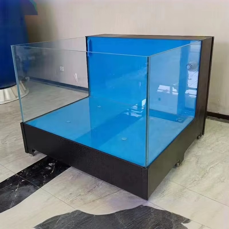 Квадратный стеклянный аквариум – обзор и цена Marine Aquarium All In One