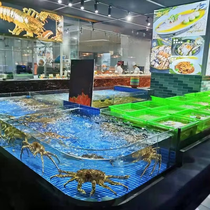 Квадратный стеклянный аквариум – обзор и цена Marine Aquarium All In One