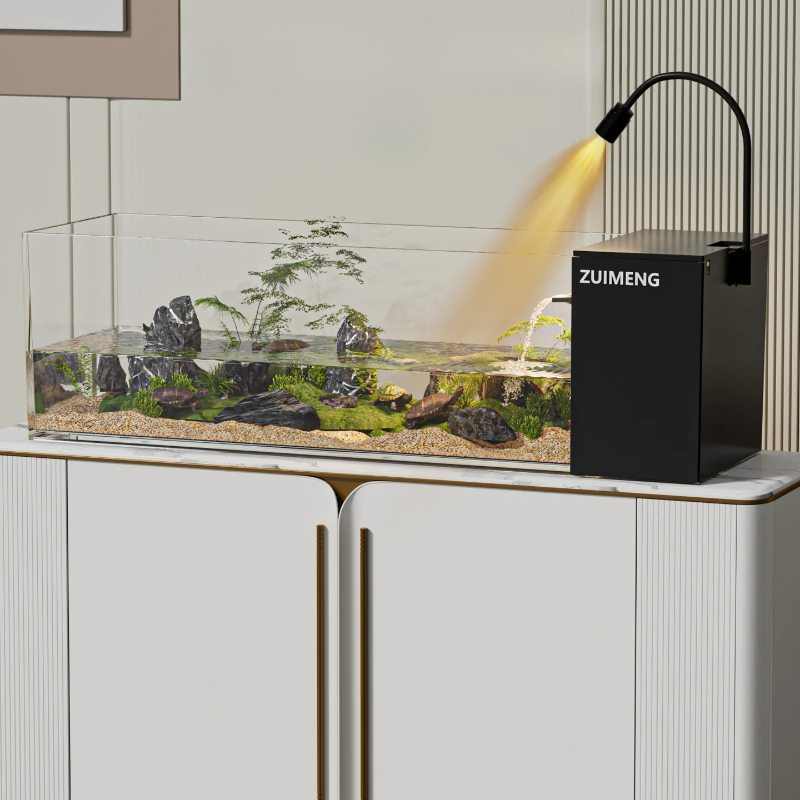 ‌ Аквариум с черепахой — гибри – обзор и цена Marine Aquarium All In One
