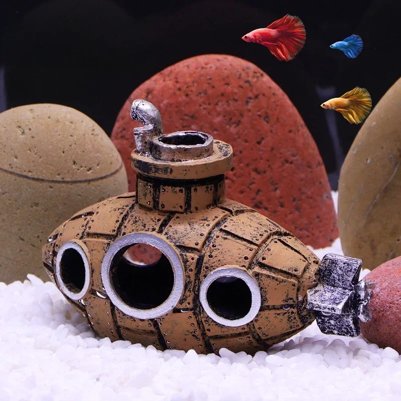 Декоративные фигурки подводных – обзор и цена Marine Aquarium All In One