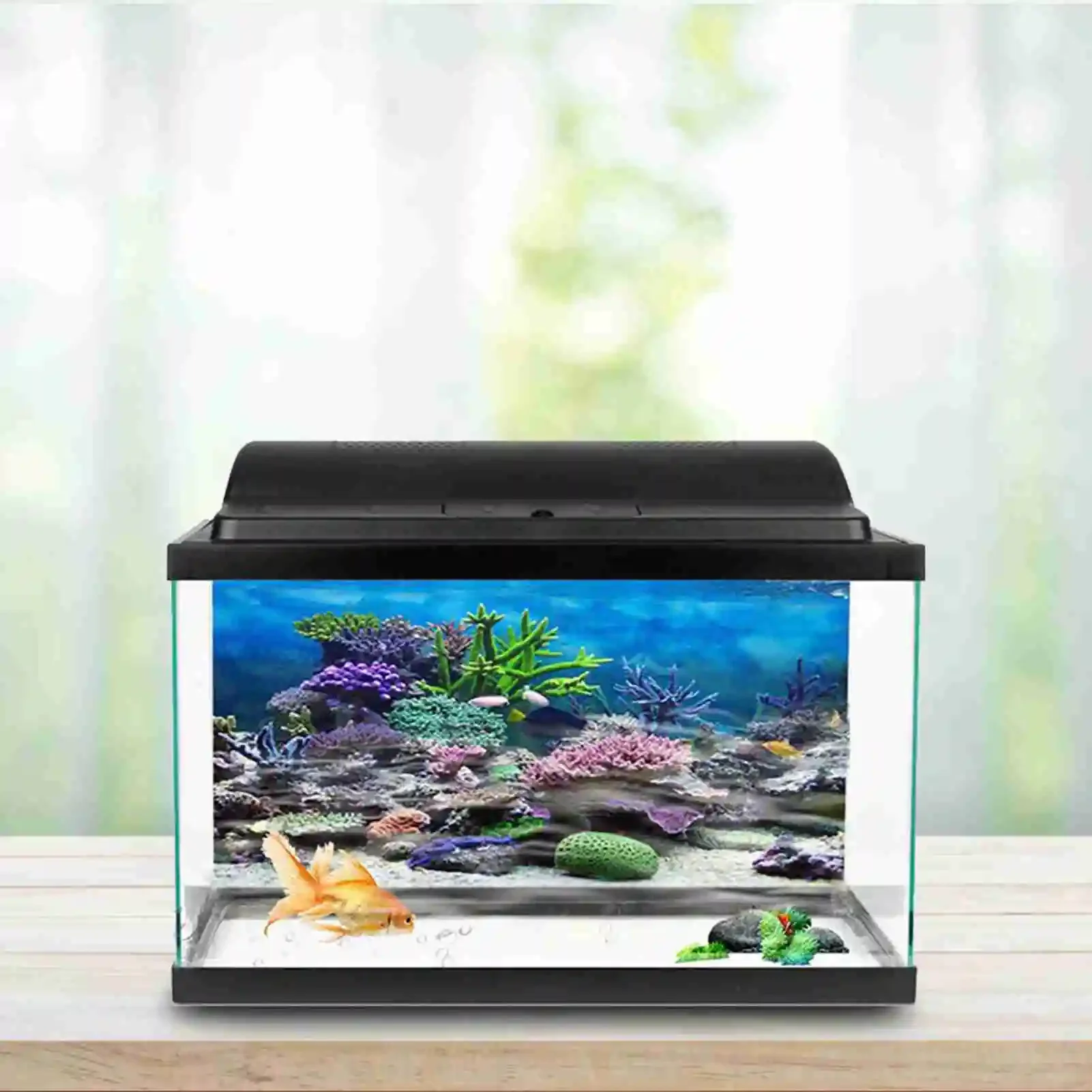 3D аквариум пейзаж постер троп – обзор и цена Marine Aquarium Glue