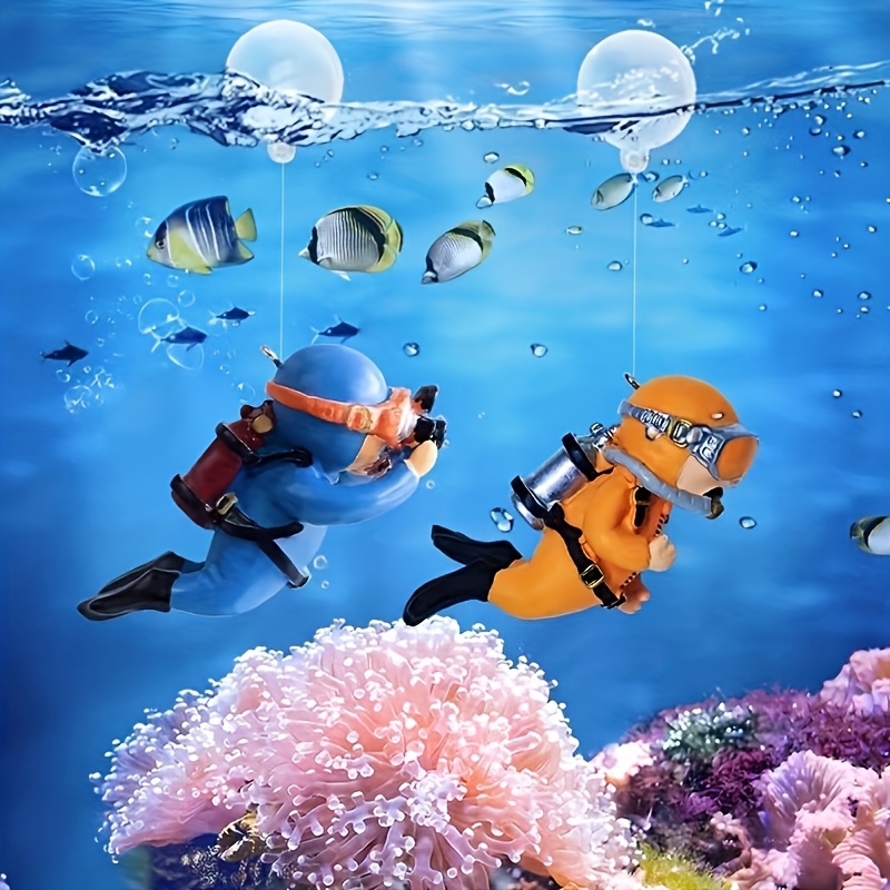 2 шт. ярких декоративных фигур – обзор и цена Marine Aquarium All In One