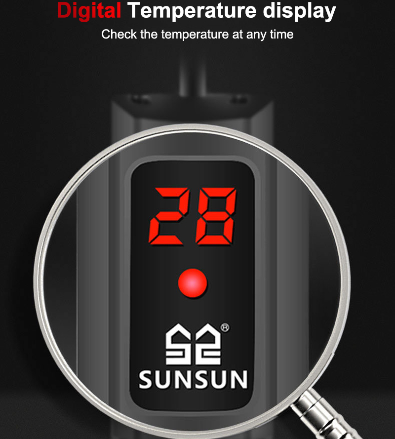 SUNSUN погружной нагреватель д – обзор и цена Marine Aquarium Uv Sterilizer