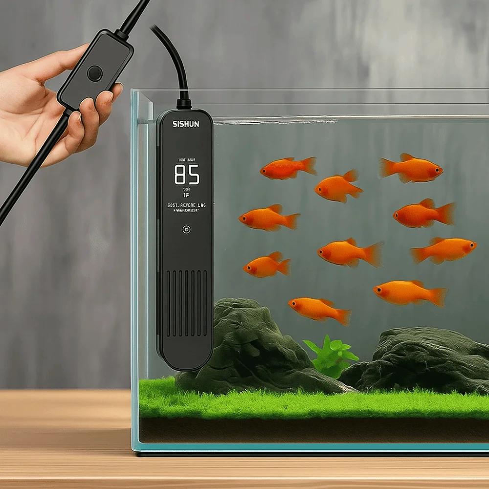 ЖК-дисплей 20-35 ° C цифровой  – обзор и цена Marine Aquarium Heater