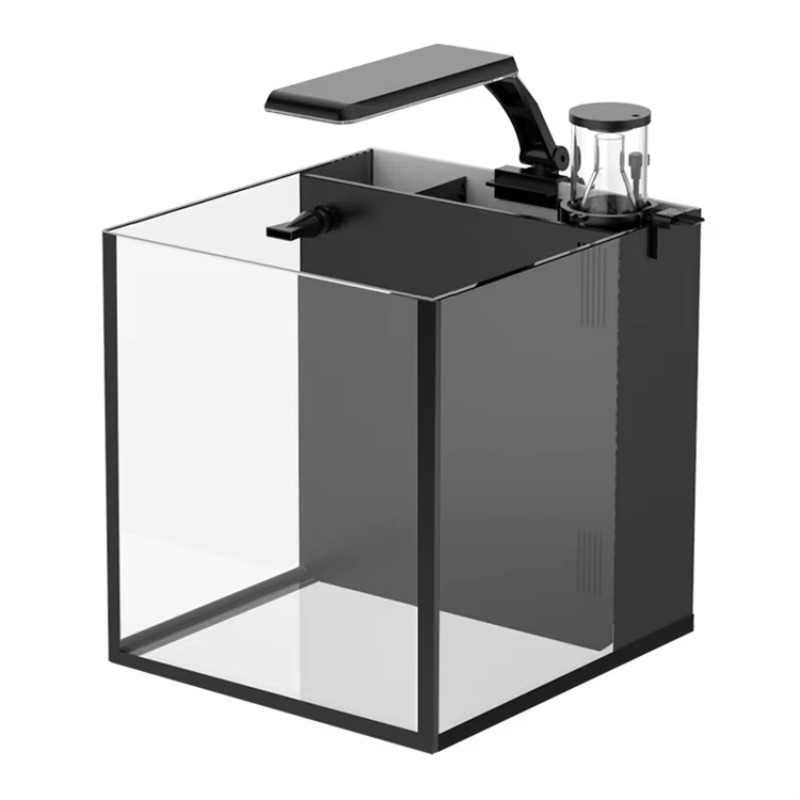 Настольный изогнутый аквариум  – обзор и цена Marine Aquarium All In One